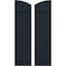Ekena Millwork Americraft 4-Board (2 Batten) Wood Joined Board-n-Batten Shutters w/Ellipt Top, ARW101BE414X77OBH, PR ARW101BE414X77OBH - alternate 1